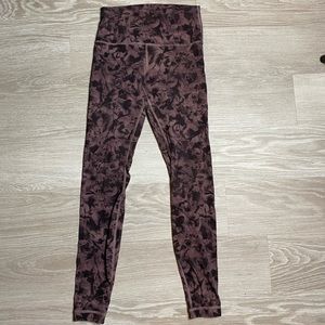 Lululemon Purple Print Align Leggings